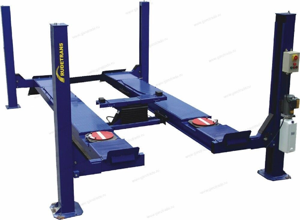 Четырехстоечный подъемник для сход-развала RLP4-5.5WAF