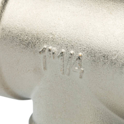 Тройник ВР никелированный  1 1/4"