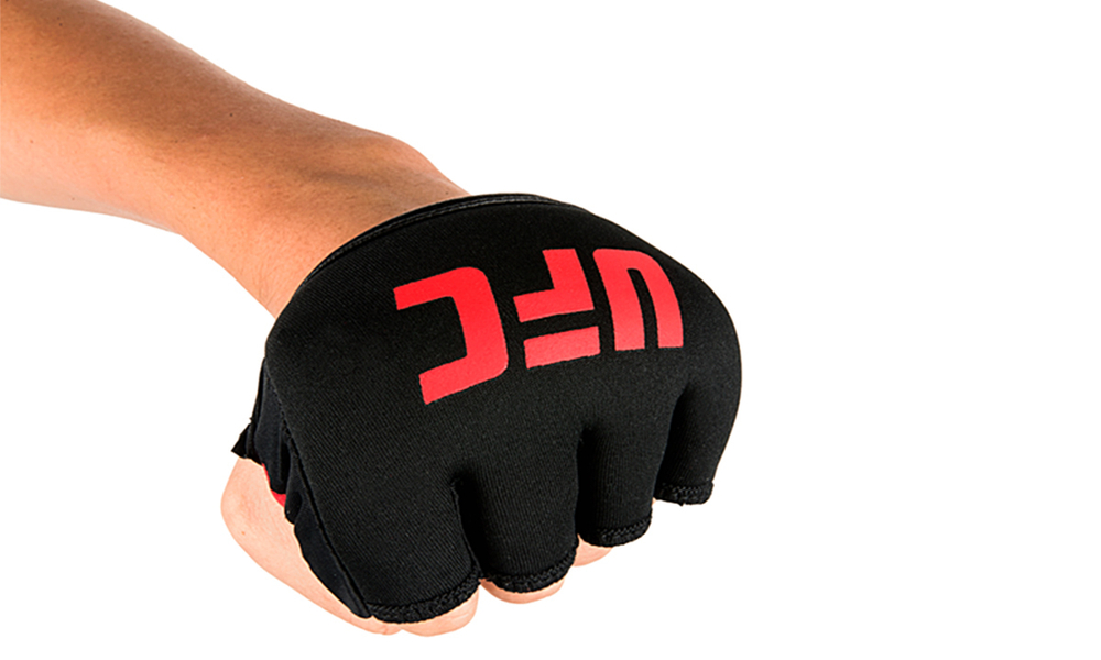 UFC Гелевая манжета на костяшки черная - S/M