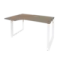 Onix Стол эргономичный левый на О-образном м/к O.MO-SA-2 (L) 1380*980*750 (720/460)