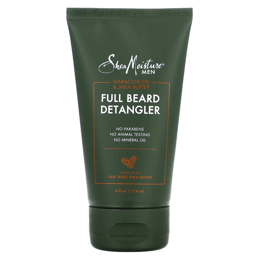 SheaMoisture, мужская линейка, средство для расчесывания бороды, масло маракуйи и масло ши, 118 мл (4 жидк. унции)