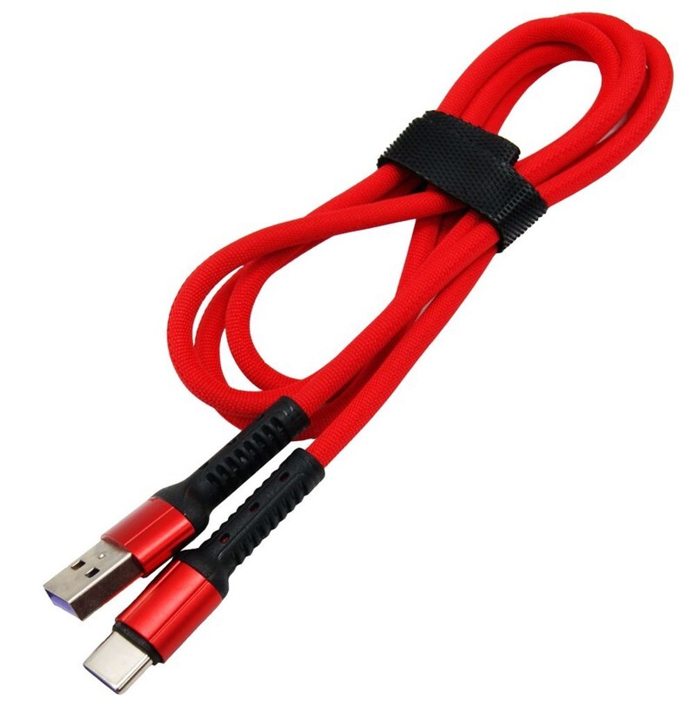 Кабель USB - TypeC A915 (красный) 1м