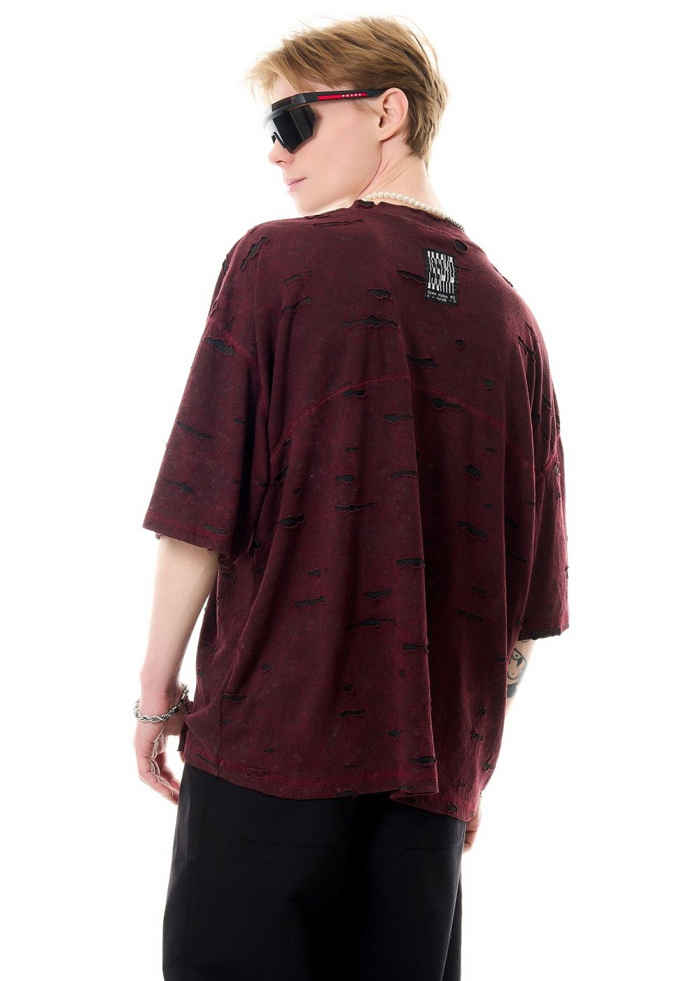 Футболка Issaya Utopia бордовая