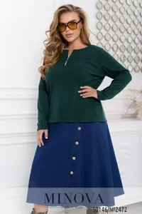 Водолазка 2472-зеленый Minova