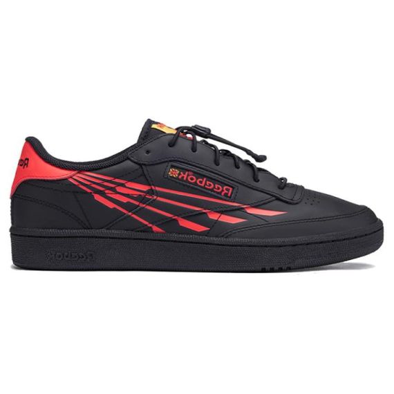 Кроссовки reebok Club C Series для скейтборда Самые низкие Черно-красные мужские