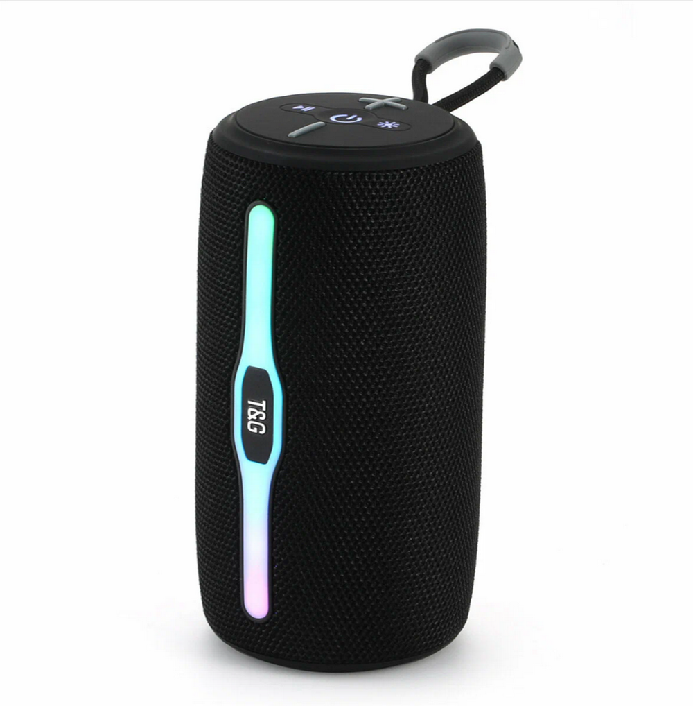Беспроводная колонка TG-675 (8W TF USB FM) RGB Light