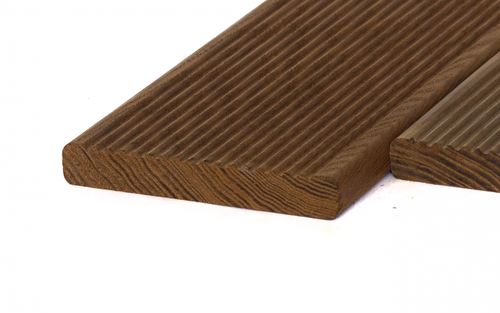 Террасная доска из термолиственницы сорт Экстра
