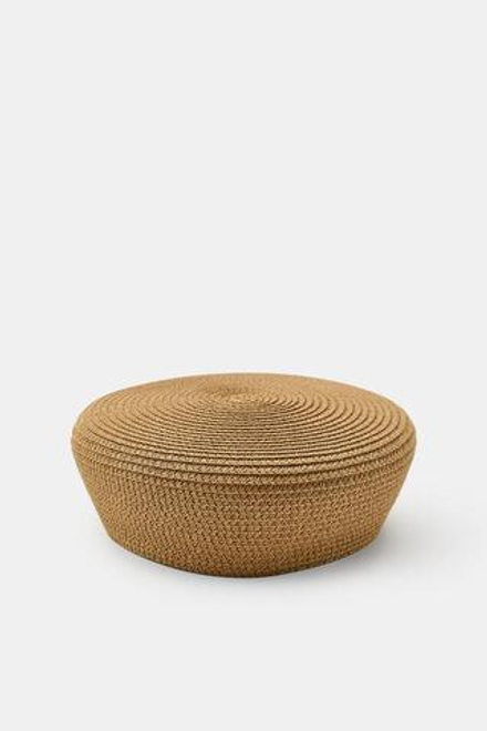 ZARA КЕПКА, СВЕТЛО-БЕЖЕВЫЙ