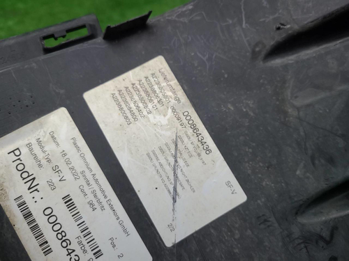 Кронштейн бампера левый Mercedes S W223 20-нв AMG