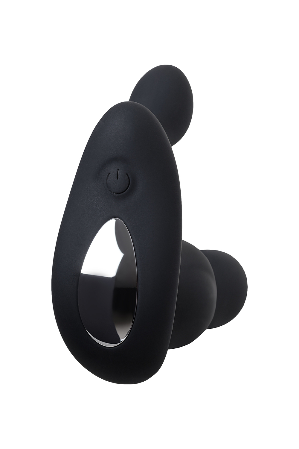 Анальный стимулятор с вибрацией Pоро Vela черный 12 см