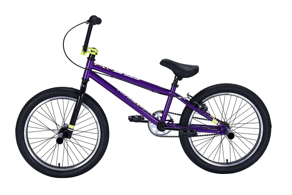 Велосипед BMX Tech Team Step One фиолетовый 18,7"х20" 2024