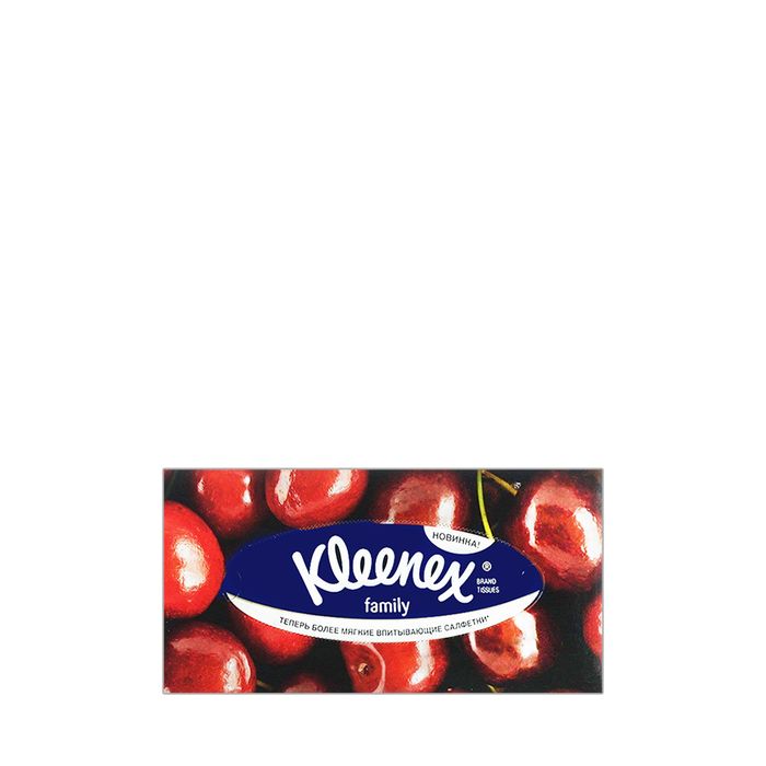 Kleenex Family Салфетки бумажные в коробке 150 шт.