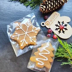 Пряник «Снежинка» / 30 гр