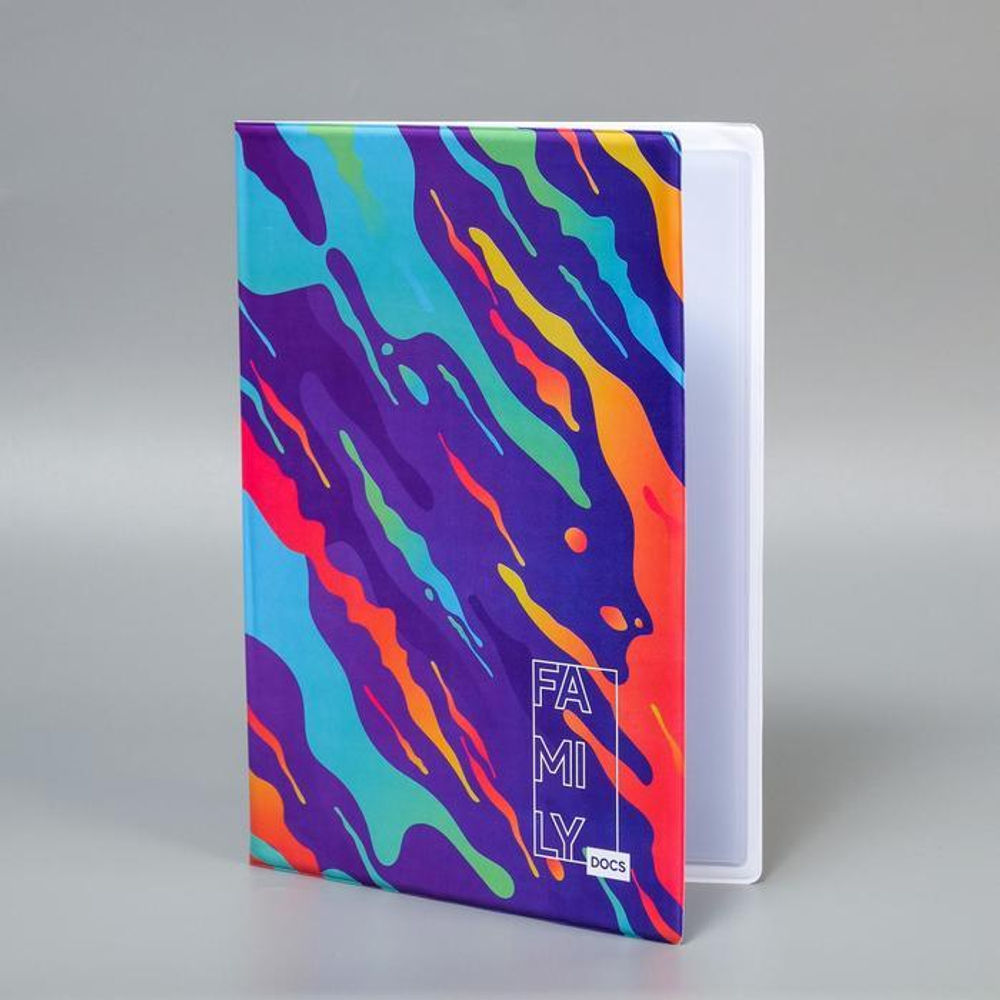 5365346 Папка для документов «Docs», 12 файлов, 4 комплекта, А4