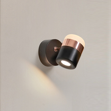 Wall design lamp Ling P1 by Seed Design (Black)