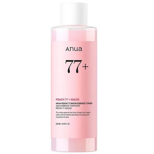 Тонер-эссенция с персиком для гладкой и сияющей кожи Anua Peach 77 Niacin Essence Toner, 250мл