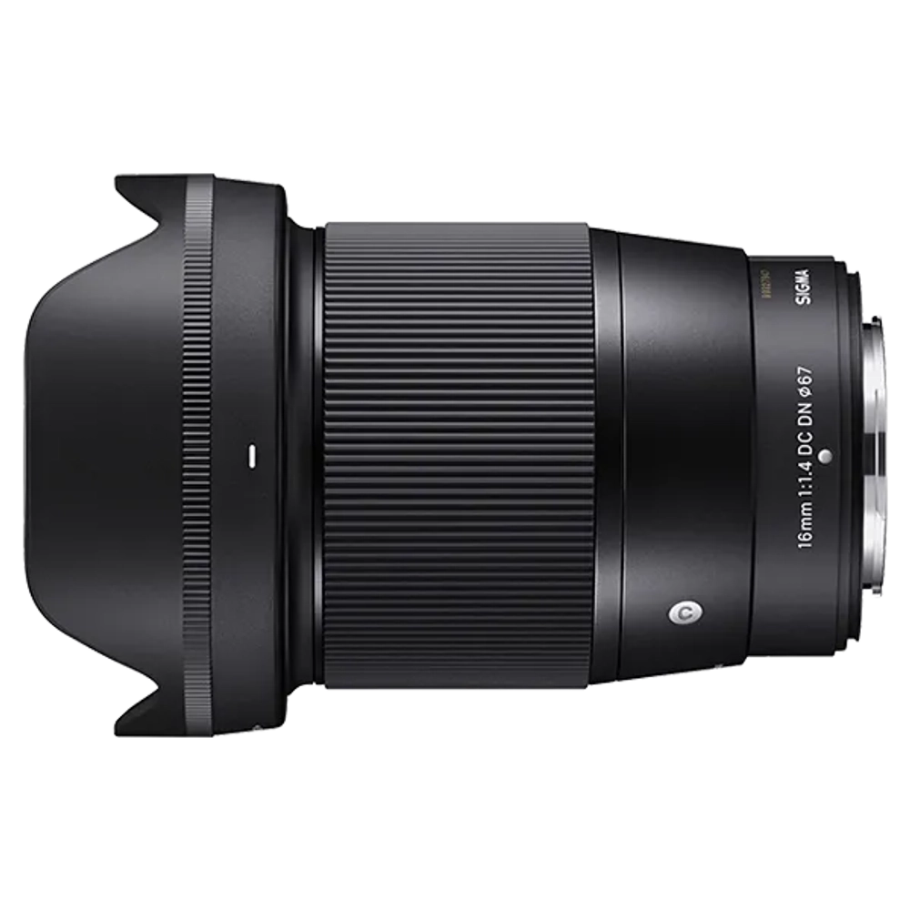 Объектив Sigma AF 16mm f/1.4 DC DN (C) для Fujifilm X-Mount