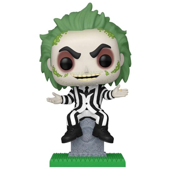 Фигурка Funko POP! Plus Beetlejuice S3 Beetlejuice on Tombstone (GW) (Exc) (1757) 84453 / Фигурка Фанко ПОП! по мотивам фильма "Битлджус", Битлджус