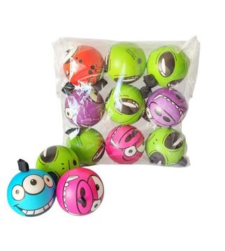 Мяч на резинке Мордочки 8см