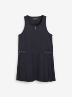 Сарафан школьный на молнии для девочки Next 972-633, Темно-синий