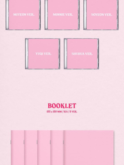 Альбом (G)I-DLE - I FEEL 6th Mini Album JEWEL CASE 5 Version SET