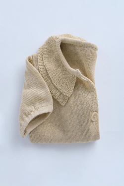 ZARA КАРДИГАН С КОРОТКИМИ РУКАВАМИ — TIMELESZ, ПЕСОЧНЫЙ