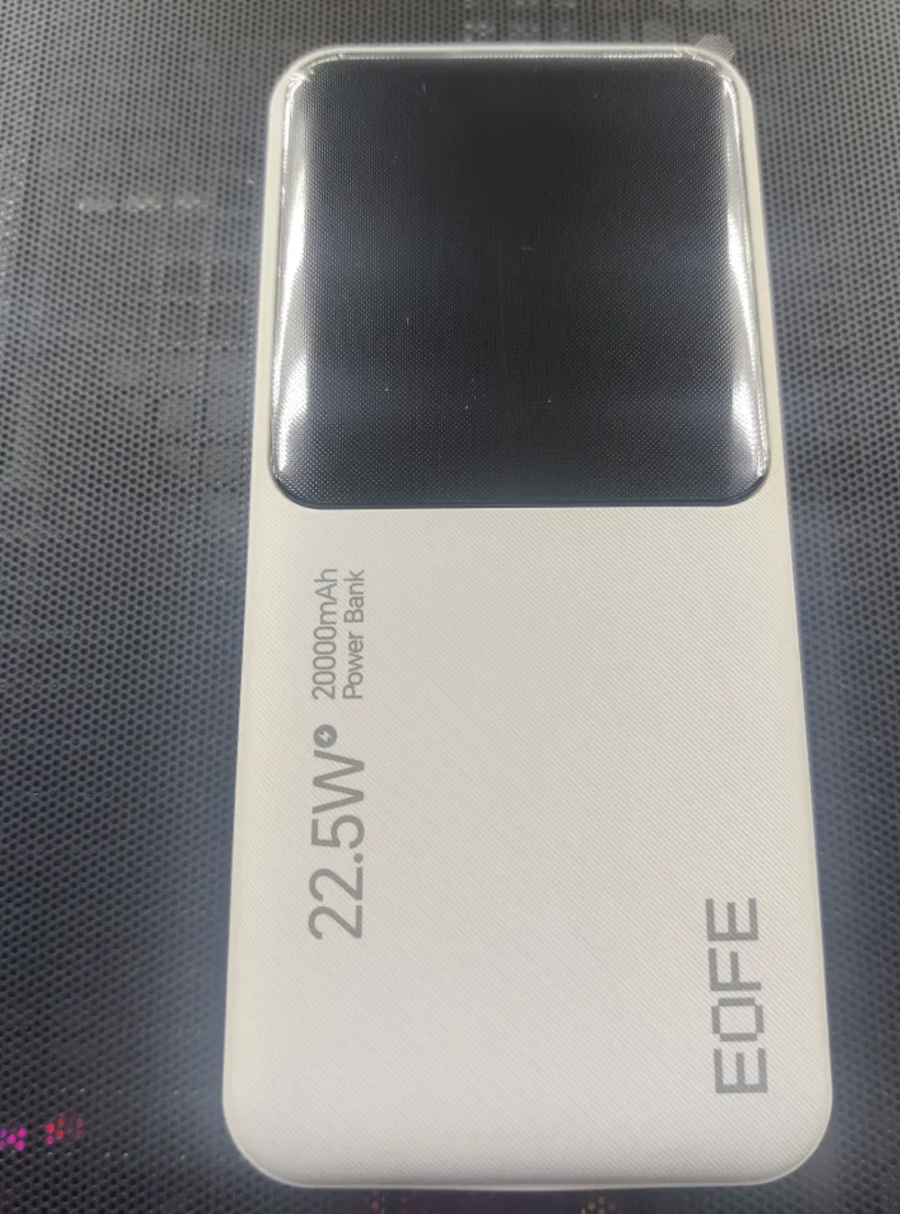 G201 / Внешний аккумулятор (Power bank) EOFE G201, 20000mAh(74Wh), , быстрая зарядка, 22.5W, PD3.0, цифр. индикатор