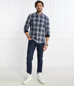 Рубашка S-LIAM BOSS BLACK - темно-синий(50508707)