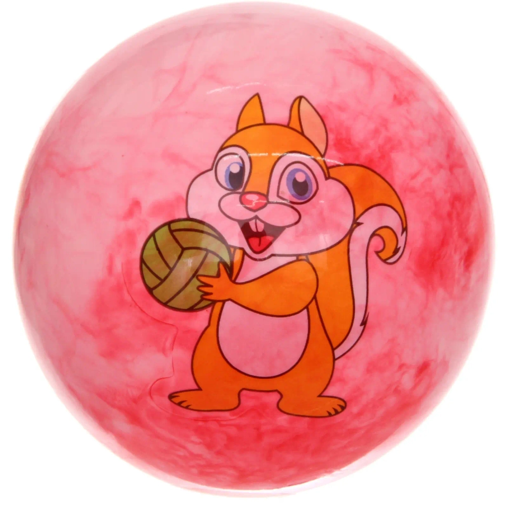 Мяч 22 см «Зверята с мячиком», (50г)