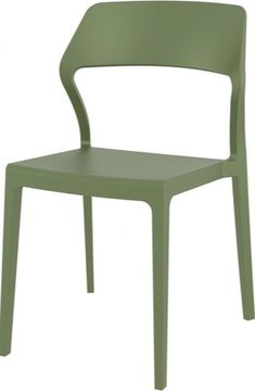 Стул пластиковый Snow зеленый Турция