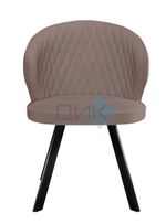 Стул DikLine 249 поворотный опоры чёрные