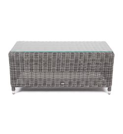 "Кон Панна" столик журнальный из искусственного ротанга, цвет графит