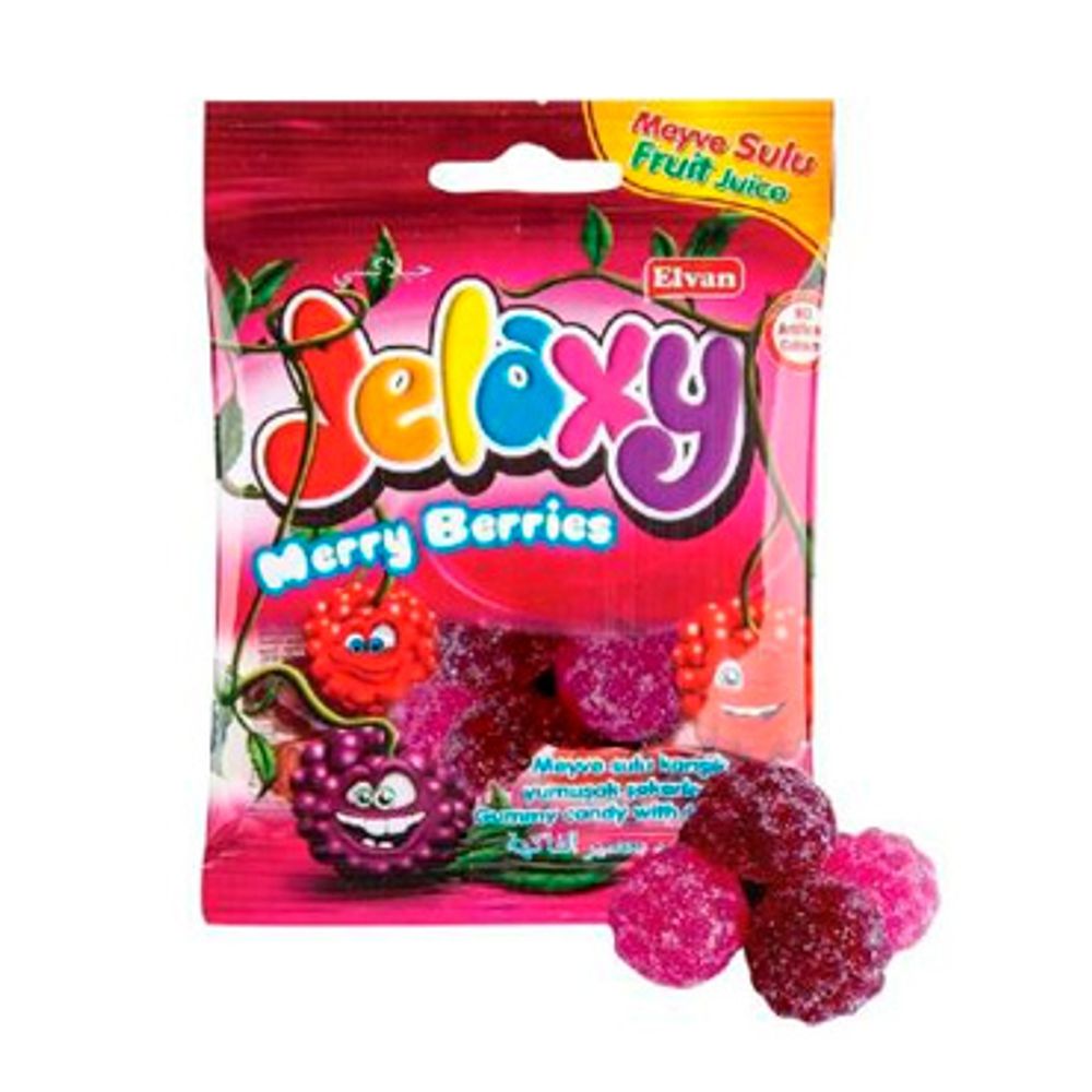 Мармелад "Jelaxy" merry Berries 80г