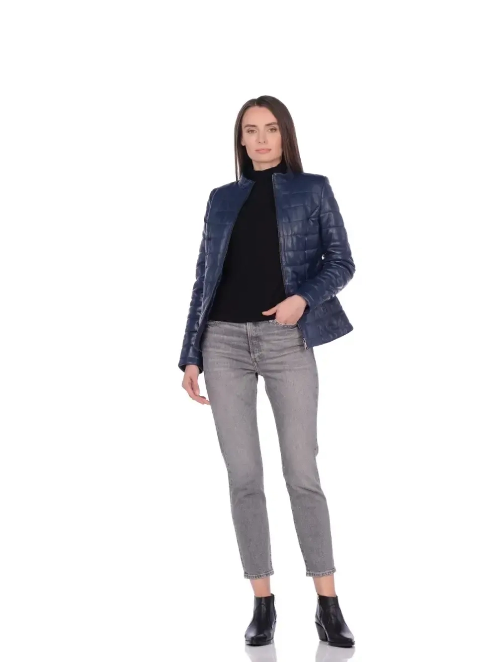 Женская кожаная куртка/натуральная кожа/Турция