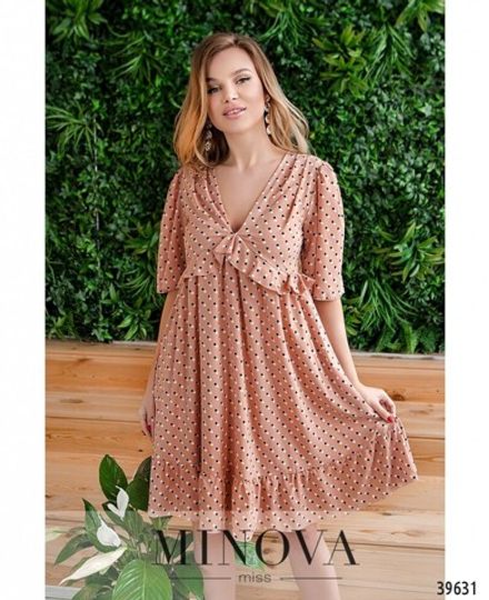 Платье 2014-пудровый Minova Фото 2