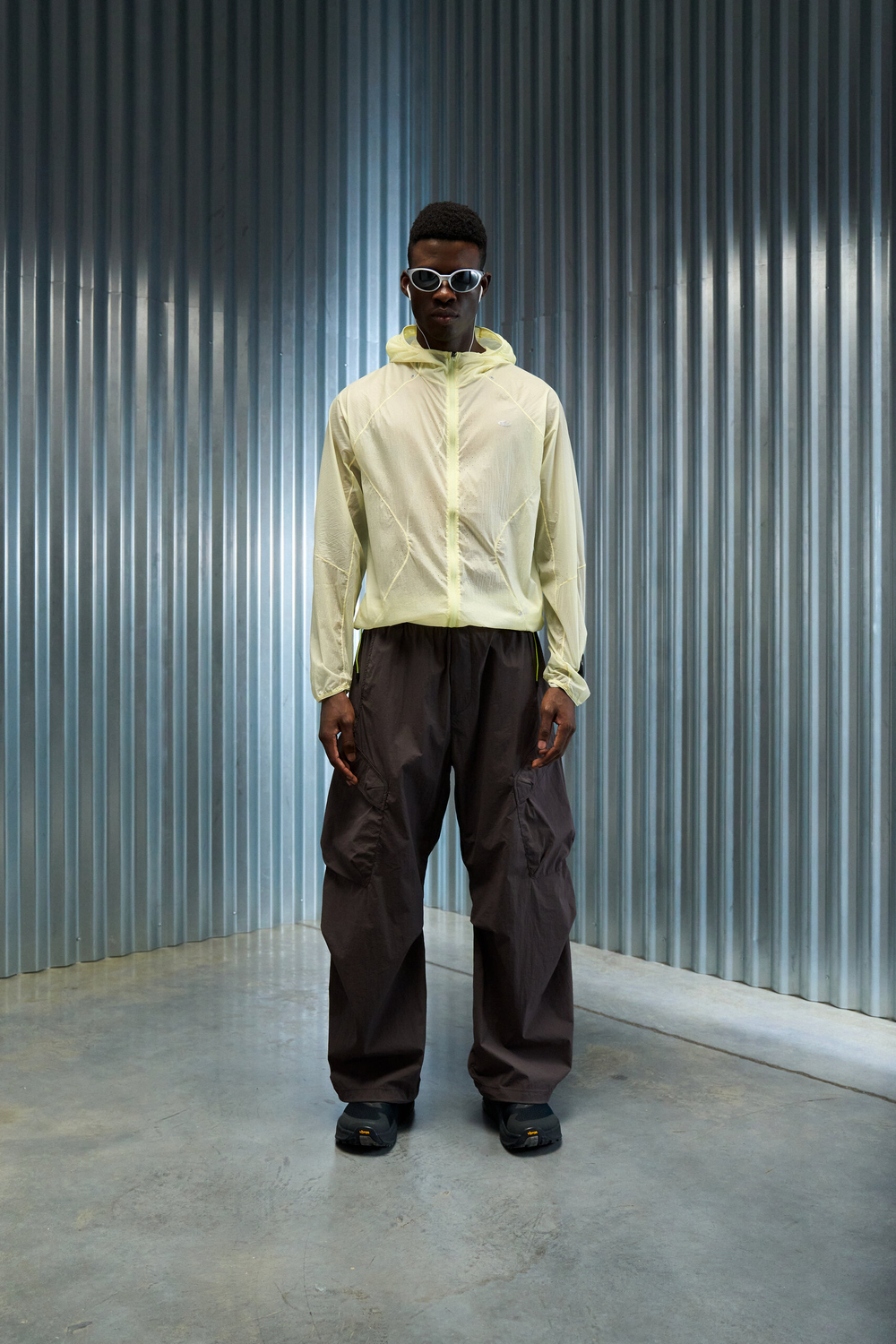 Куртка Nothomme Blue Lightweight Jacket "Lemon Green"