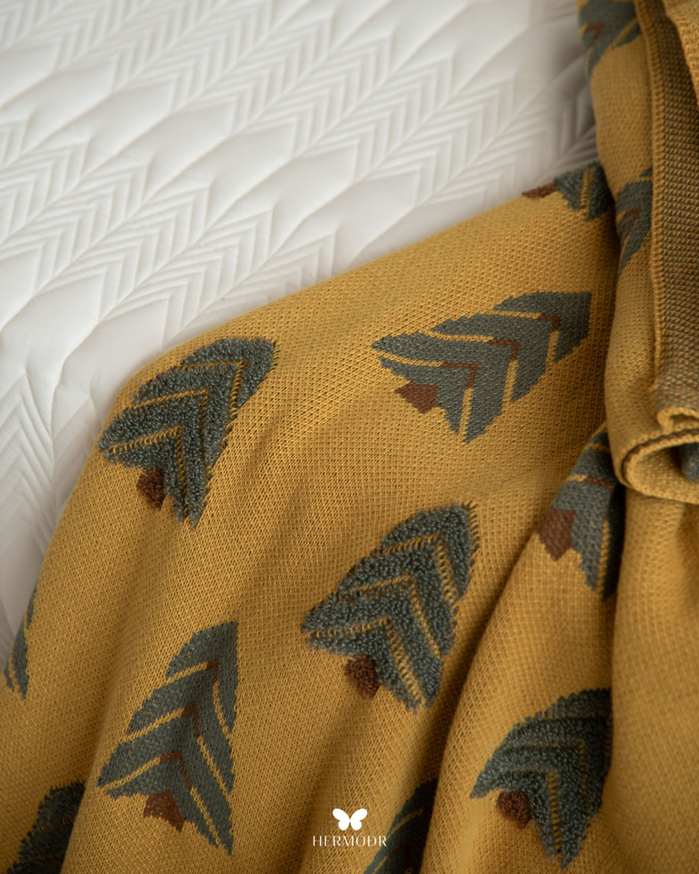 Плед Crimson Sofa Shawl Amber 200 × 250 см 130220334 Иран