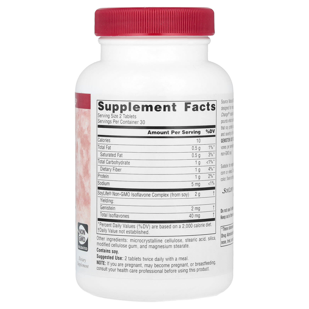 Source Naturals, Genistein Soy Complex, 60 таблеток