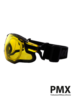 Очки PMX Mark II G-7630STRX Anti-Fog Diopter. Жёлтые