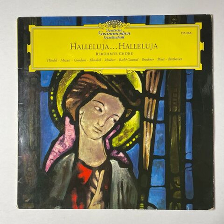 Винтажная виниловая пластинка LP Berliner Handel Chor, Radio Symphonie Orchester Berlin, G nther Arndt Halleluja Halleluja (Germany 1977)