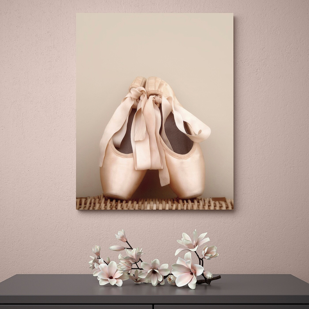 IKEA PJÄTTERYD  (ИКЕА ПЙÄТТЕРЙД)  -  Изображение, балетные туфли, 40x50 см