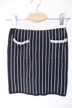 Юбка в полоску красивая 42 размер