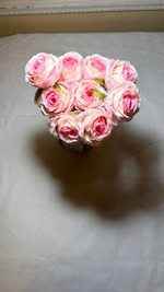 Искусственные цветы, желтые подсолнухи / Высота 44 см. 9 стебелей 9 бутонов/