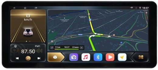 Магнитола для Lexus NX200, NX200t, NX300h 2014-2017 (тачпад) - Carmedia LUX-NX14B/OL1039Q монитор 10.25", Android 12, 6/128Гб, CarPlay, 4G SIM-слот