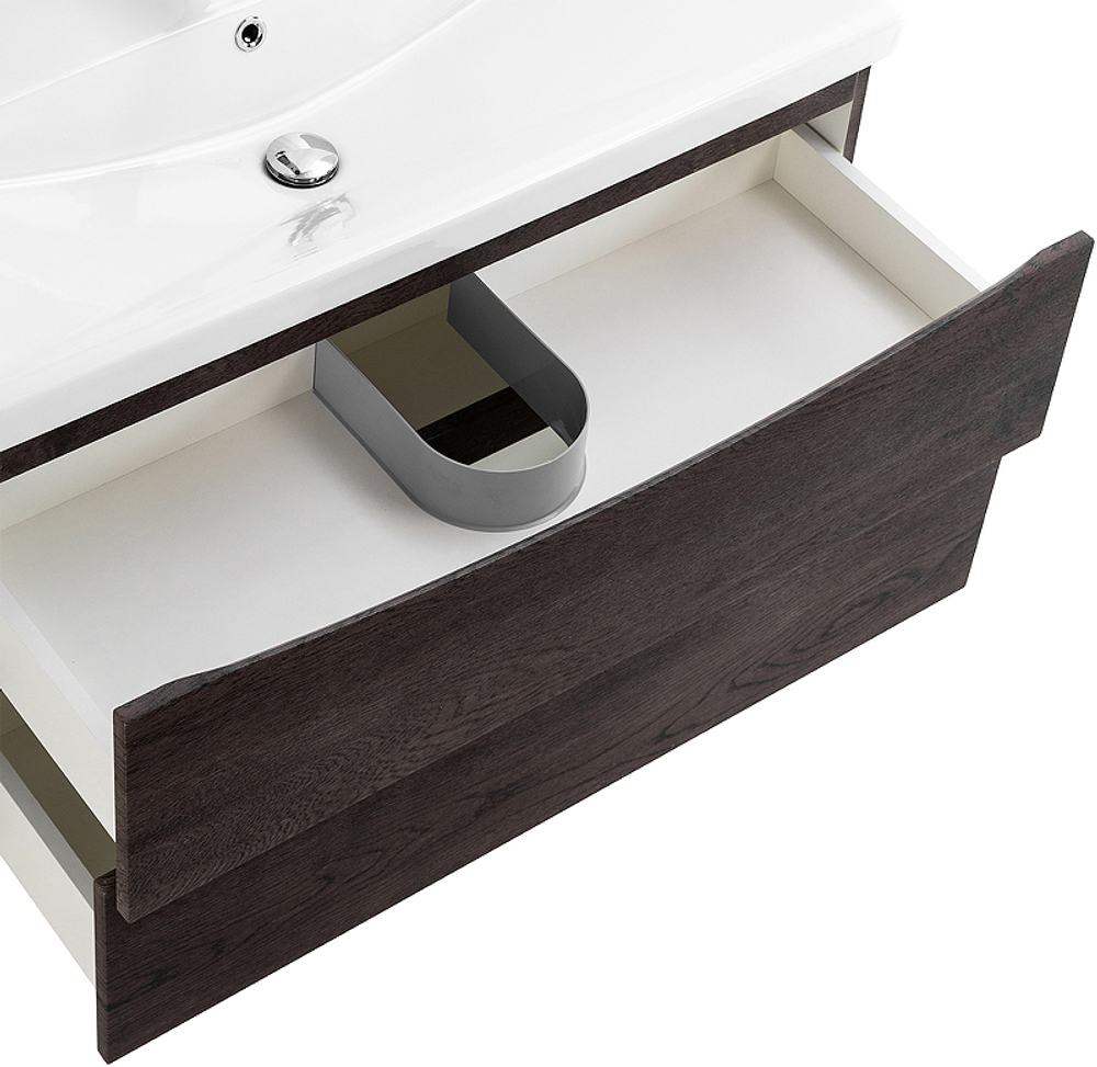 Тумба под раковину BelBagno Marino-Cer 80 MARINO-CER-800-2C-SO-RNG-P подвесная Rovere Nature Grigio