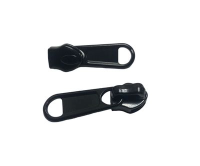 Бегунок спираль для чемодана №8 "Judson", черный глянец