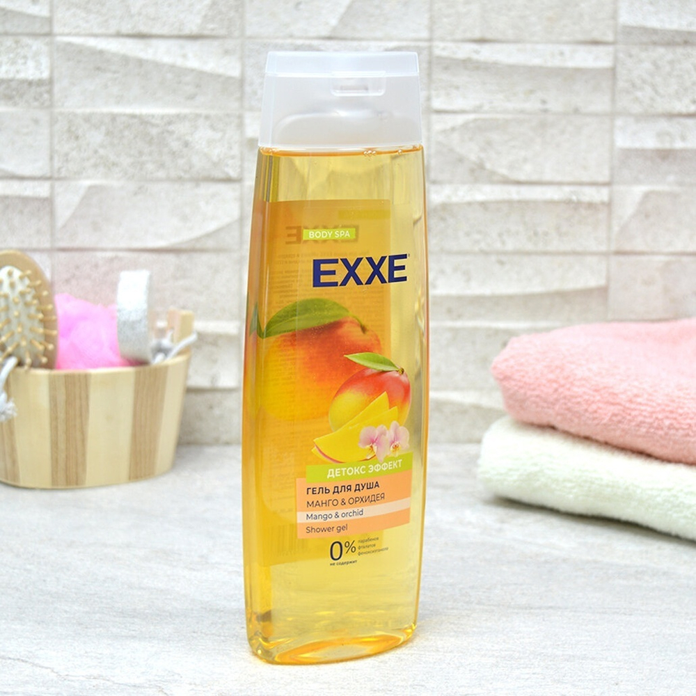 Гель для душа "Манго и орхидея" 400мл EXXE