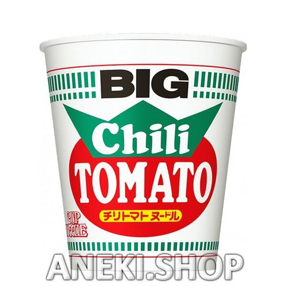 Лапша быстрого приготовления с острым чили-соусом и томатами 107 г Nissin