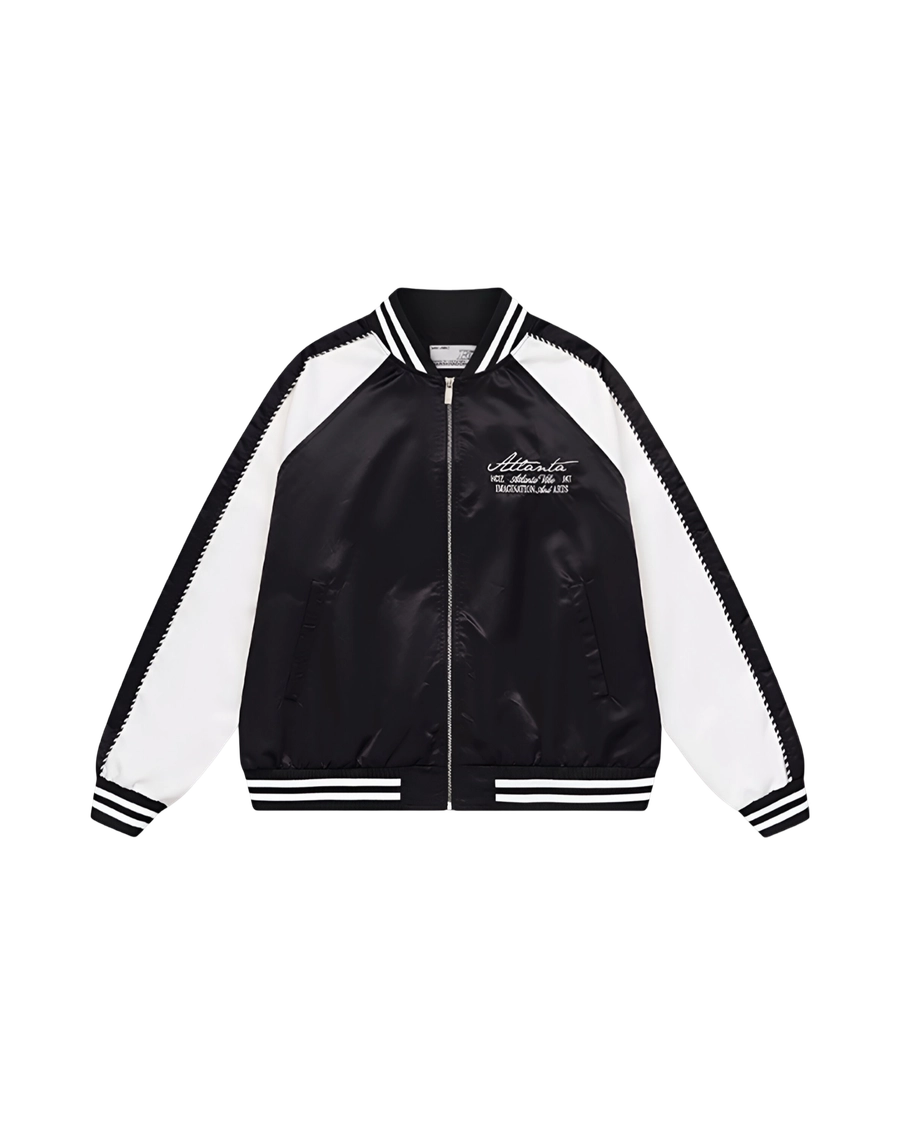 Бомбер HARSHandCRUEL "Atlanta Flow" Track Varsity Jacket