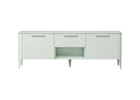 Тумба Type oak под ТВ ширина 160 см (белый)